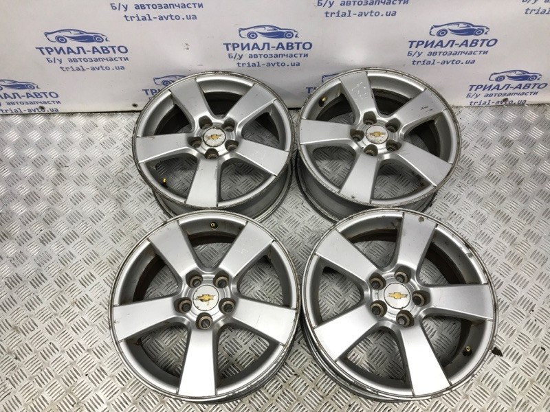 Диски титан комплект R16 Chevrolet Cruze J300 1.6 F16D4 2009 (б/у) Киев - изображение 1