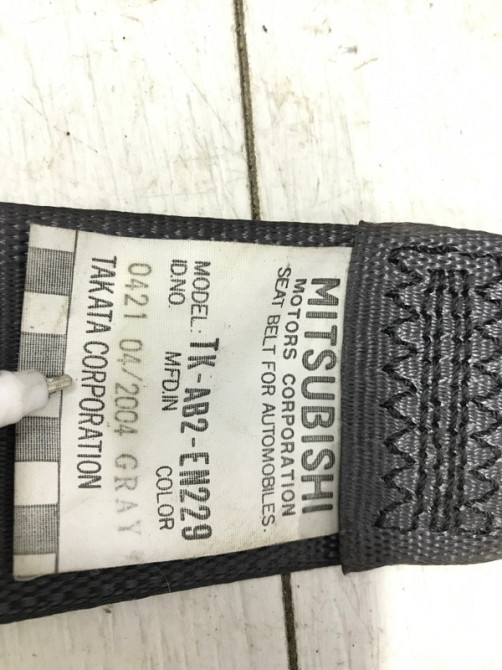 Ремень безопасности передний левый Mitsubishi Pajero Sport K9 3.0 БЕНЗИН 6G72 1996 (б/у) Киев - изображение 4