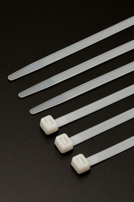 Хомут нейлоновый MASTERTOOL 2.5х120 мм 100 шт белый 20-1803 Харьков - изображение 1