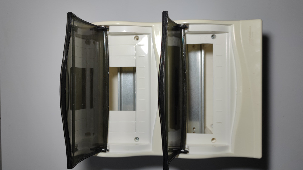 Пластиковий бокс 16 місць під модульні автомати, Mutlusan. прозорі дверцята Ромни - зображення 2