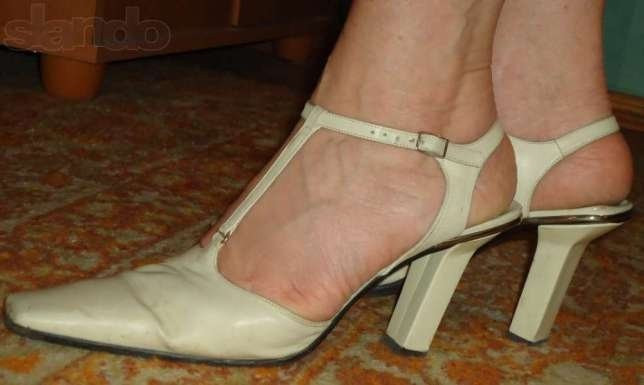 Туфли-босоножки (открытые туфли) р. 39-40 Киев - изображение 1