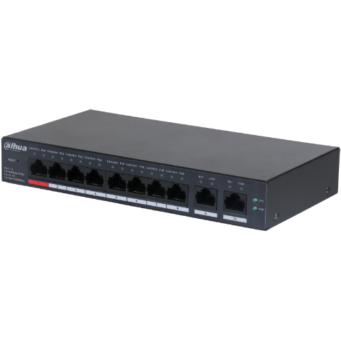 poe dahua dh-cs4010-8et-110 Комутатор 8 канальний Ужгород - изображение 1