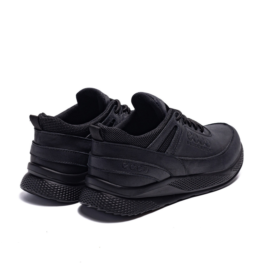 Мужские кожаные кроссовки  Е-series Natural Motion Black Киев - изображение 4