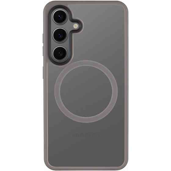 TPU+PC чехол Metal Buttons with MagSafe Colorful для Samsung Galaxy S25 Херсон