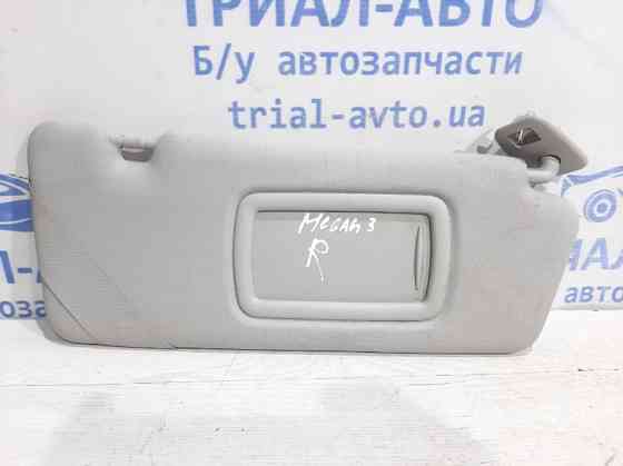 Козырек солнцезащитный правый Renault Megane 3 1.5 DIESEL K9K 2008 (б/у) Київ
