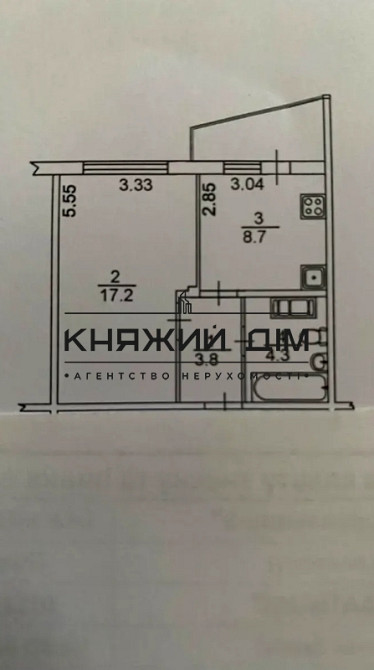 Продаж 1 кімнатна квартира м. Позняки КОД 21147657 Киев - изображение 10