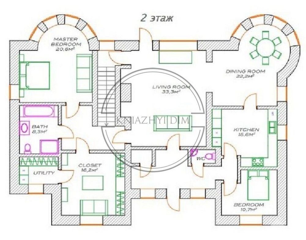 Аренда отличного дома в с. Хлепча Васильковский р-н. № 139196 Киев - изображение 9