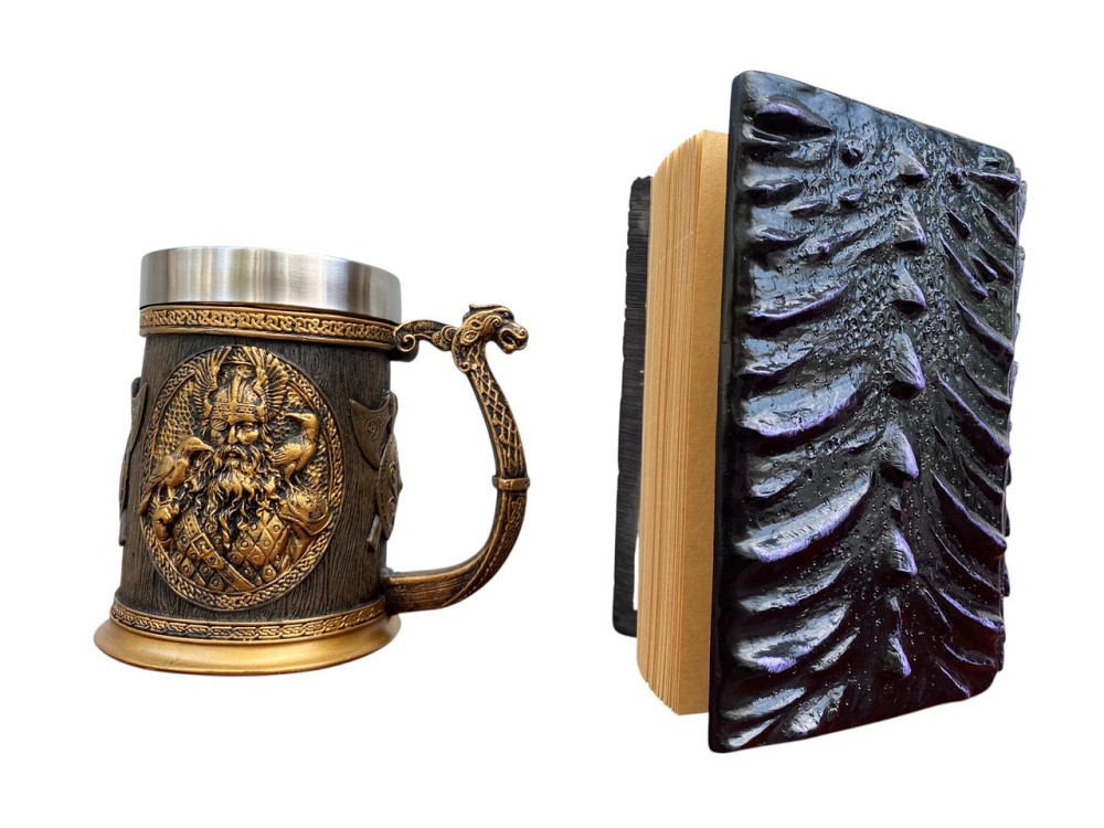 Подарочный набор Кухоль 3 Скандинавские Боги и Блокнот 3 «Око Иллюзий» Киев - изображение 4