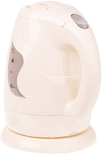 Электрочайник Adler AD 08 beige 1 л бежевый Київ - зображення 2