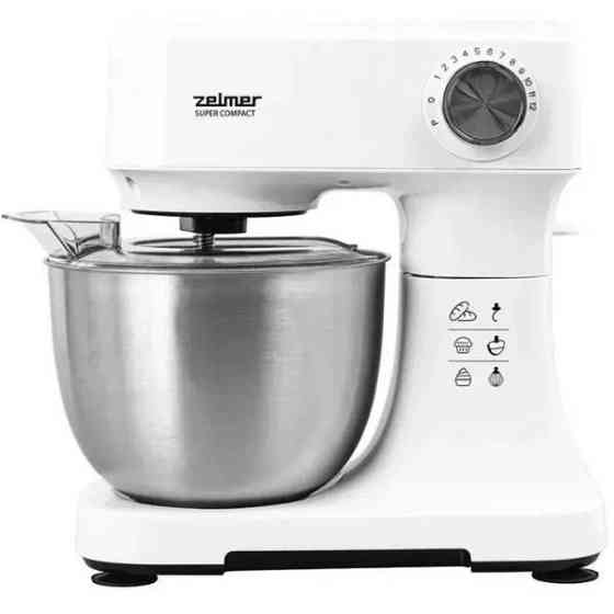 Миксер планетарный ZELMER ZKR1340 600 Вт белый Киев