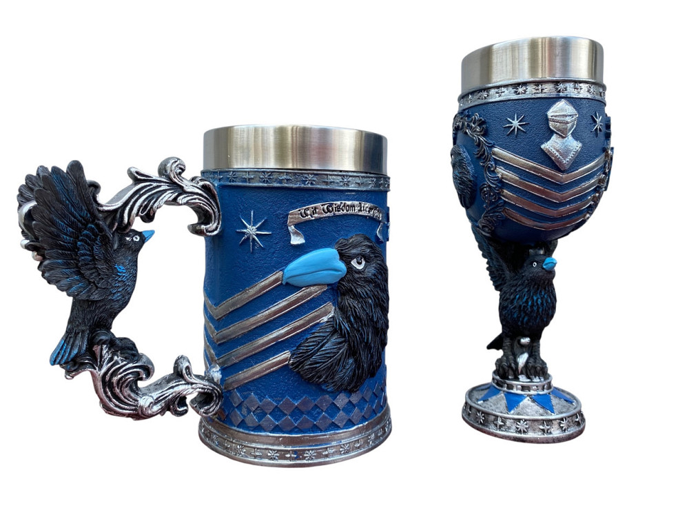 Подарочный набор Кружка и Бокал 3D Harry Potter Ravenclaw New Київ - зображення 2