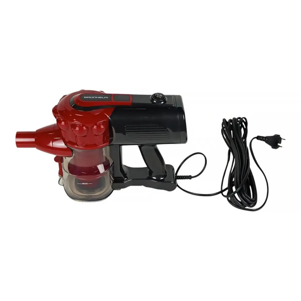 Пылесос ручной циклон Grunhelm GCVC-2001 HB 600 Вт красный Київ - зображення 3