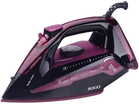 Утюг SOGO SS-6330-PU 2800 Вт фиолетовый Київ - зображення 7