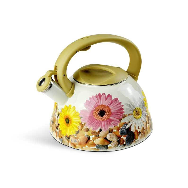 Чайник зі свистком Edenberg Flowers 2 EB-1747-2 3 л Киев - изображение 1