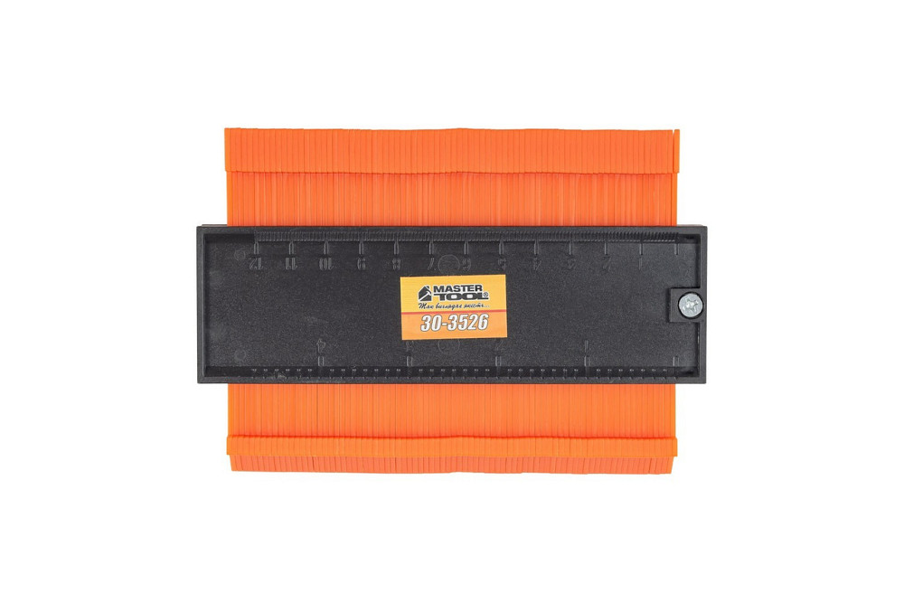 Шаблометр контурный MASTERTOOL 145х100х21 мм 30-3526 Харків - зображення 1