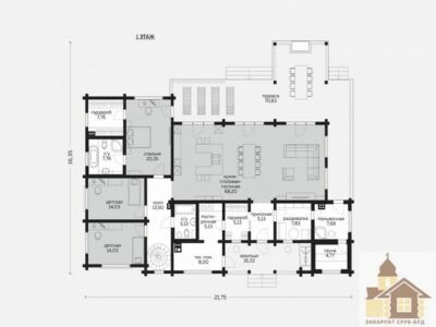 Купити зруб від Закарпат Зруб-Буд: Дерев'яний будинок під ключ від професіоналів Одеса - зображення 1