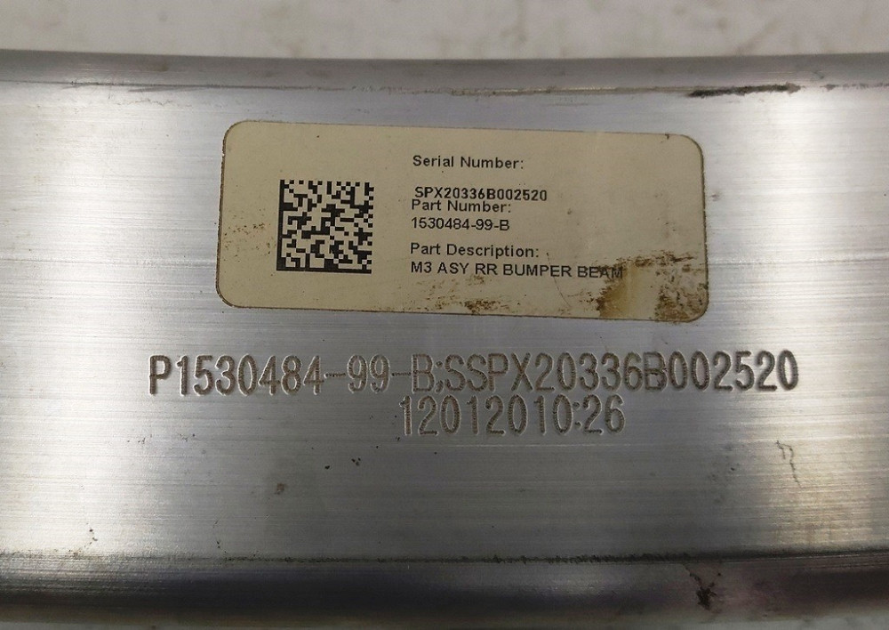 Усилитель бампера заднего Tesla model 3 1095314-00-C Київ - зображення 2