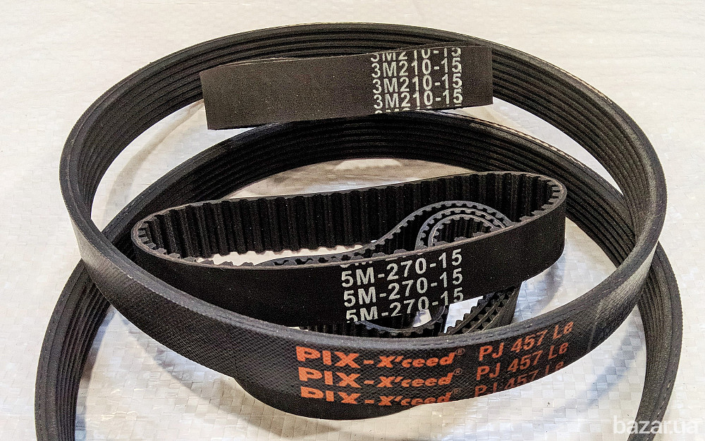 Для газонокосилки Intertool DT-2262 приводной ремень 6 PJ 483. Ремень на газонокосилку Интертул Харків - зображення 4