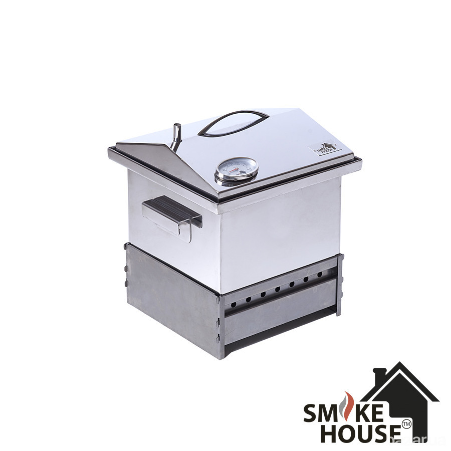 Коптильня гриль Smoke House S DeLuxe с термометром Харьков - изображение 12