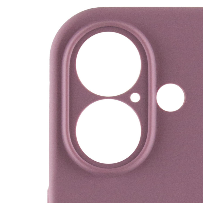 Чехол Silicone Case Full Camera Protective (AA) для Apple iPhone 16 (6.1") Херсон - зображення 5
