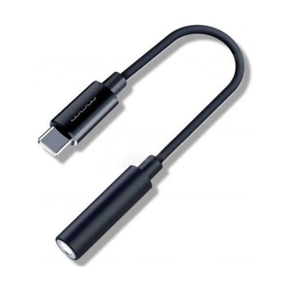 Адаптер WUW X106 Type-C to 3.5mm Black (Код товару:19028) Харків - зображення 1
