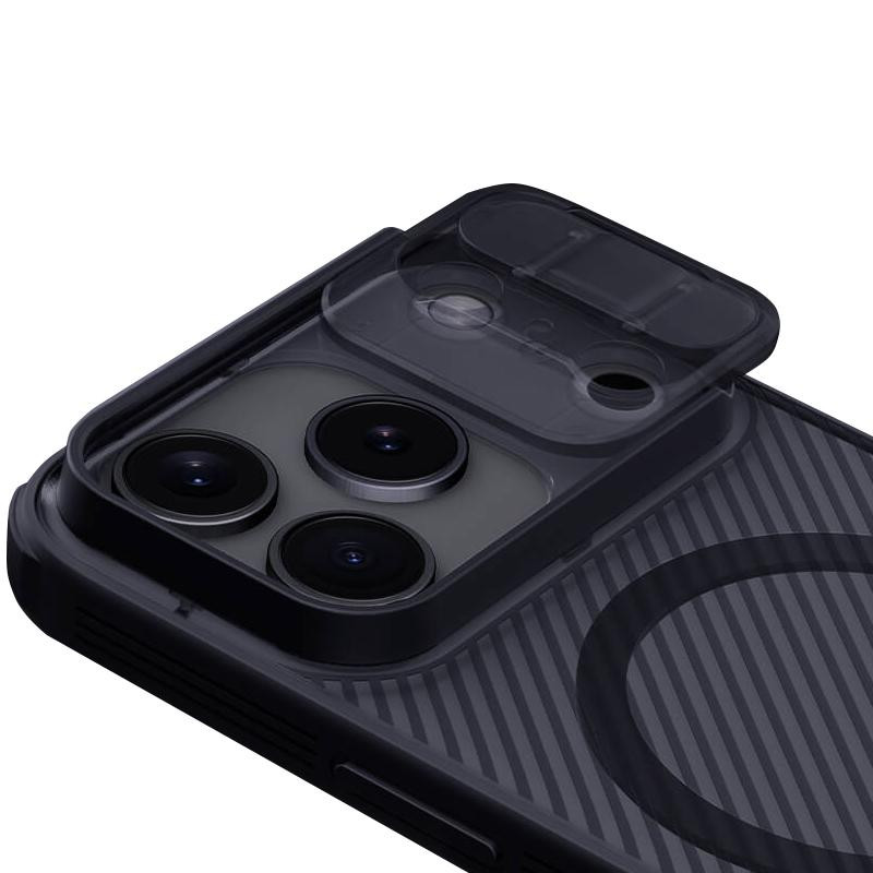 Карбоновая накладка Nillkin CamShield Pro Magnetic для Apple iPhone 17 Pro (6.3") Херсон - зображення 4