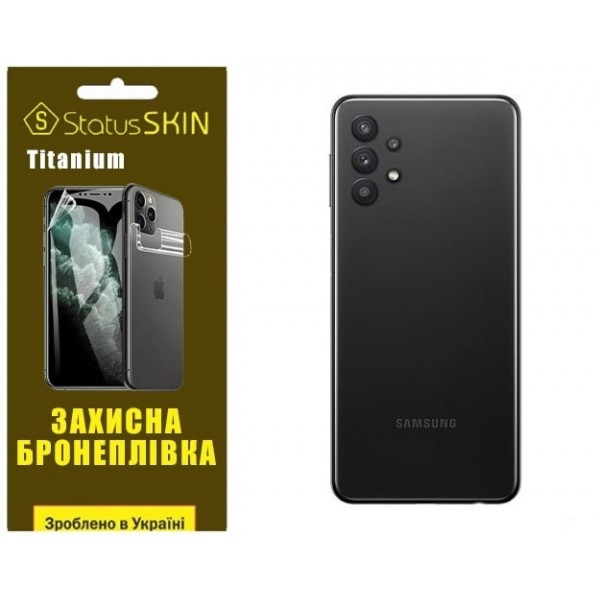 Поліуретанова плівка StatusSKIN Titanium на корпус Samsung A32 A325 Глянцева Харків - зображення 1