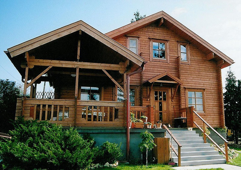 Купити зруб з проектом двоповерхового екобудинку від Закарпат Зруб-Буд – комфорт та якість Одеса - зображення 9