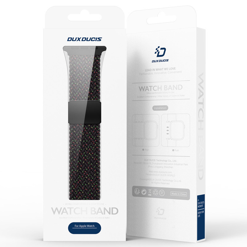 Ремешок Dux Ducis Nylon Woven для Apple Watch 38/40/41/42mm(ser.10) Херсон - зображення 6
