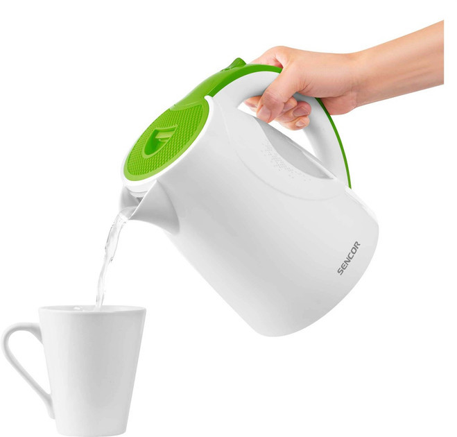 Электрочайник Sencor SWK 1511GR 1.5 л салатовый Київ - зображення 6