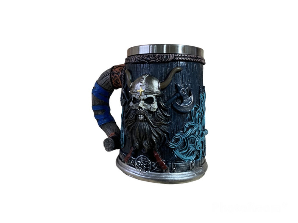 Кухоль Чашка 3 Рог Молот Тора 550 Киев - изображение 4