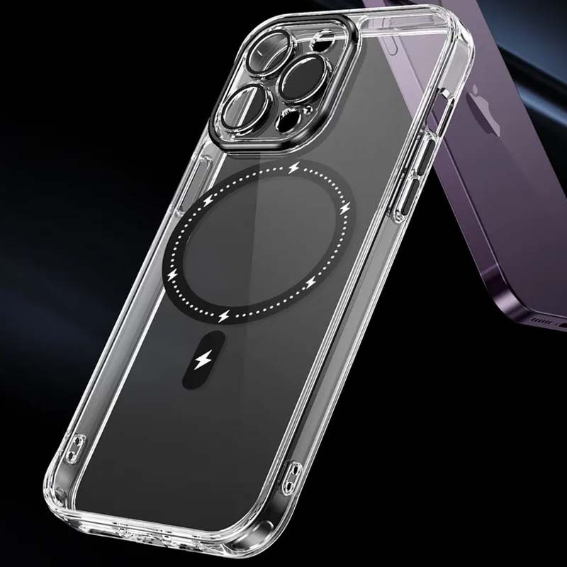 Чехол TPU+PC Colorful with Magnetic Fit для Apple iPhone 14 Pro (6.1") Херсон - изображение 5