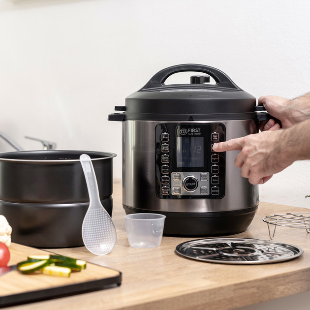 Мультиварка-скороварка First FA-5130-2-SI 1000 Вт серебристая Киев - изображение 5