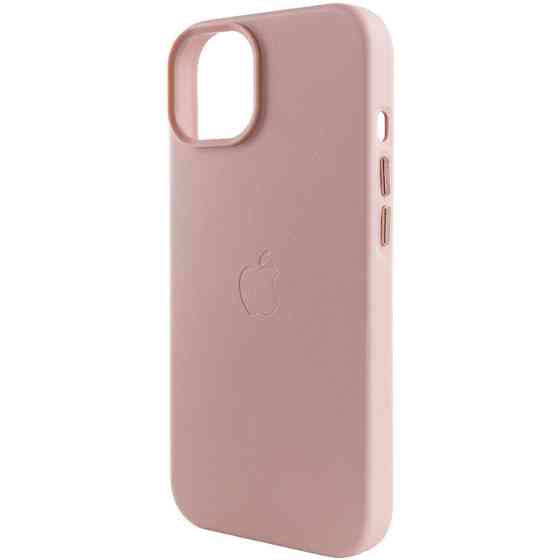 Кожаный чехол Leather Case (AA Plus) with Magnetic Fit для Apple iPhone 14 (6.1") Херсон
