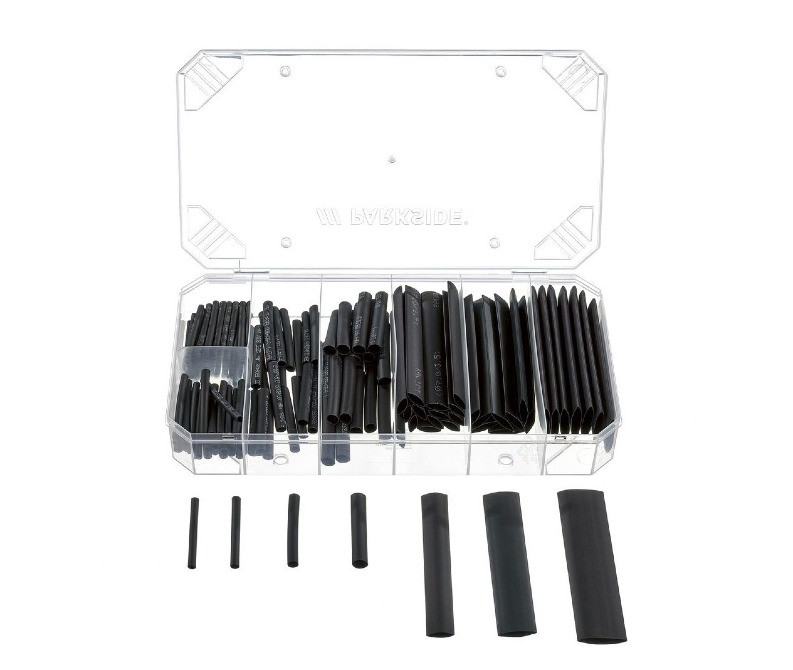 Набір термоусадок 127 шт Parkside в пластиковому кейсі Косів - зображення 1