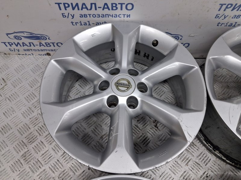 Диски титан комплект R17 Nissan Navara D40 2.5 DIESEL YD25DDTI 2004 (б/у) Київ - зображення 2