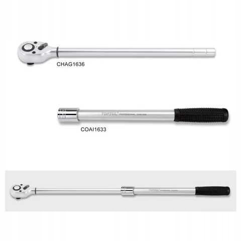 Трещотка телескопическая 1/2" TOPTUL 36 зубцов GBAE0201 Харків - зображення 2