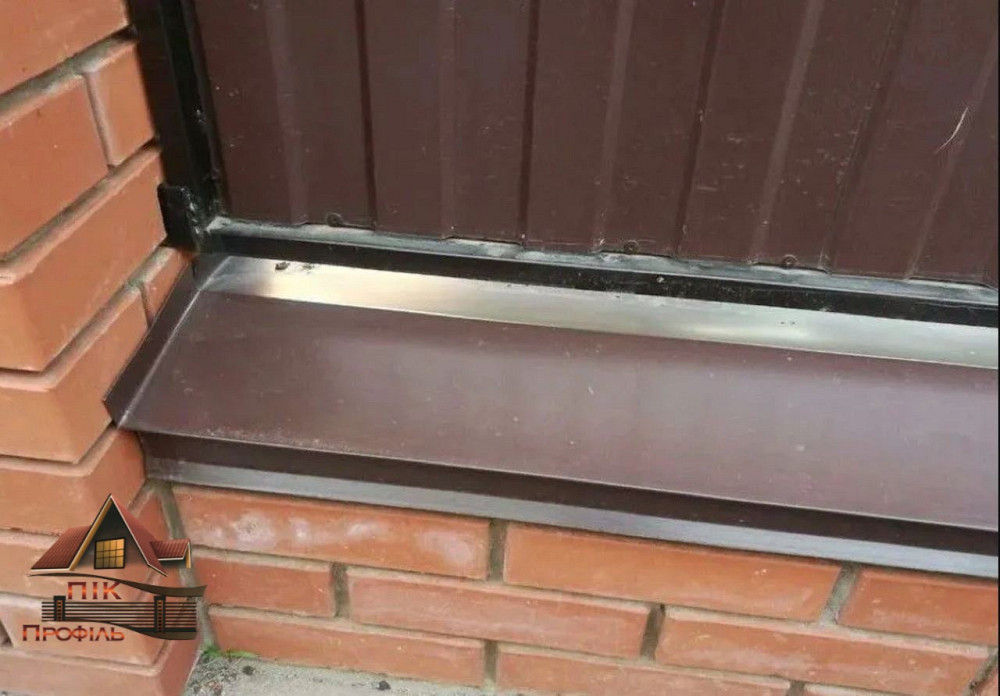 Накривка на парапет, козирок, ковпак, планка Киев - изображение 4