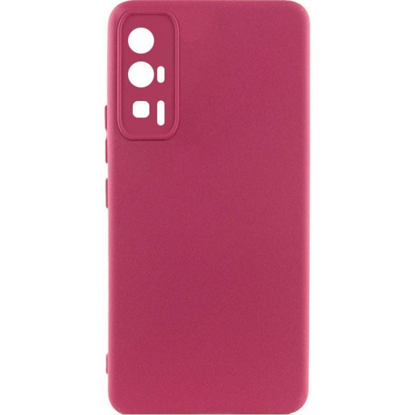 Silicone Cover Lakshmi Full Camera для Xiaomi Redmi K60/K60 Pro/Poco F5 Pro 5G Marsala (Код товару:3 Харків - зображення 1