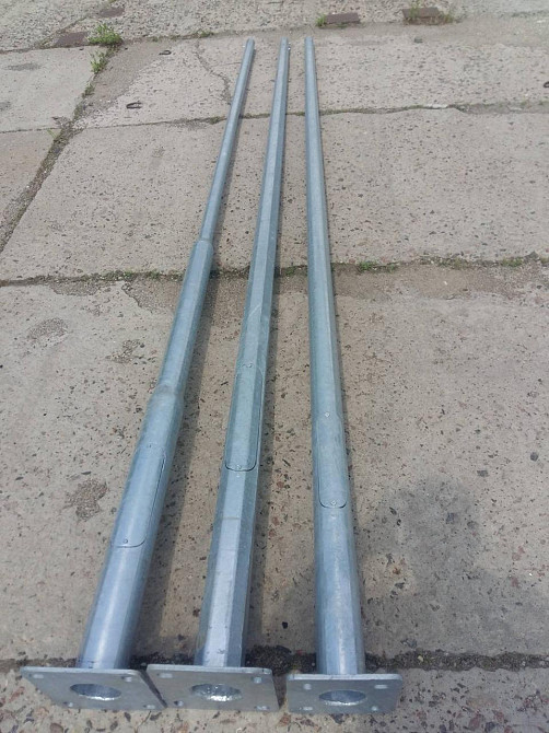 Опора Оцинкованная. Уличные опоры освещения  3м-25м Киев - изображение 1