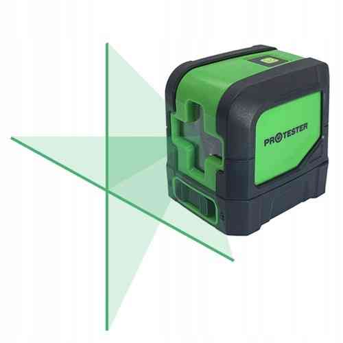 Лазерный уровень, 2 линии, 1H/1V (зеленый луч) PROTESTER LL102G Харків