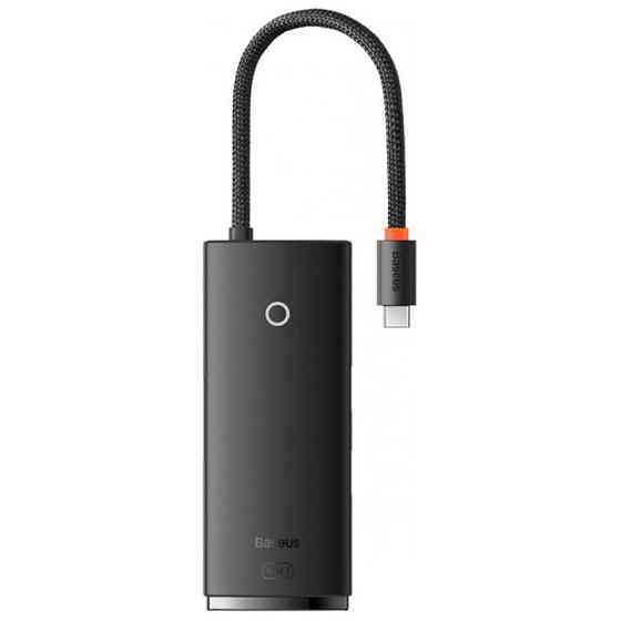 Переходник HUB Baseus Lite Series 6in1 (Type-C to HDMI + 2xUSB 3.0 + PD+SD/TF) (WKQX05) Херсон