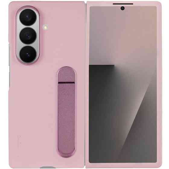 Кожаный чехол Leather Case (AAA) with stand для Samsung Galaxy Z Fold7 Херсон