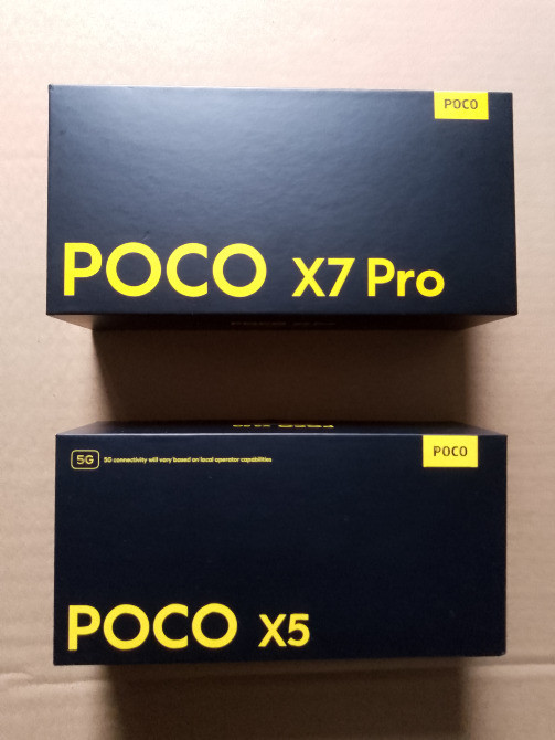 коробки POCO X7Pro и X5 5G Київ - зображення 1
