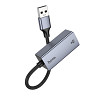 Интернет адаптер Hoco UA37 1000 Mbps (USB to RJ45) Херсон