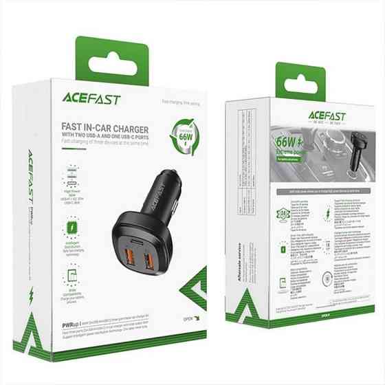 АЗУ Acefast B9 PD36W+QC4.0 total 66W (2USB-A/1C) Херсон