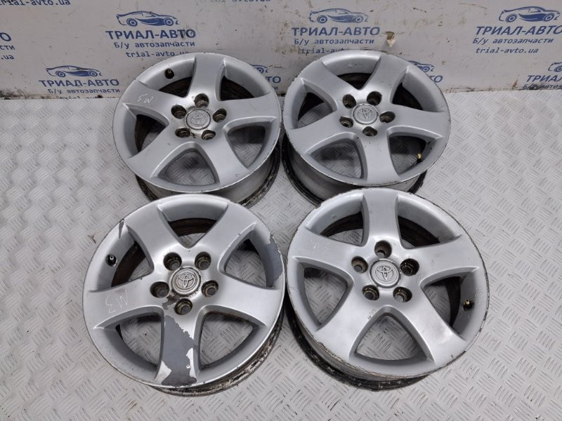 Диски титан комплект R16 Toyota Camry XV30 3.0 БЕНЗИН 1MZFE 2001 (б/у) Киев - изображение 1