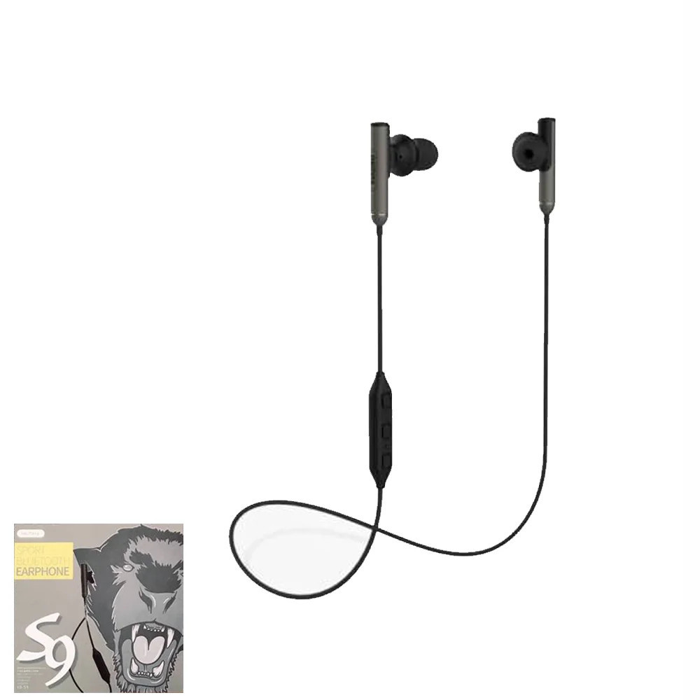 Вакуумные наушники Bluetooth Remax RB-S9-Black Київ - зображення 2