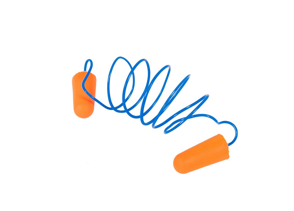 Беруши со шнурком MASTERTOOL 13х24 мм III-EN 352-1 32 dB 82-0124 Харків - зображення 1