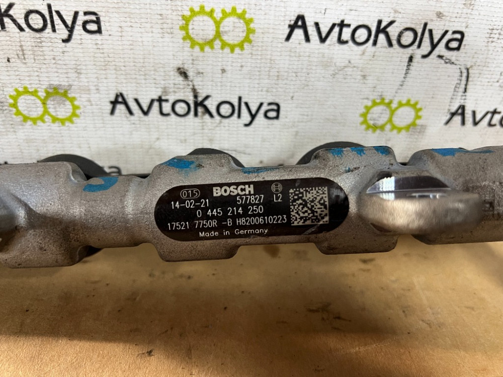 Топливная рейка (рампа) Nissan Qashqai 2.0 dci 2007-2013 (0445214250) Ковель - изображение 4